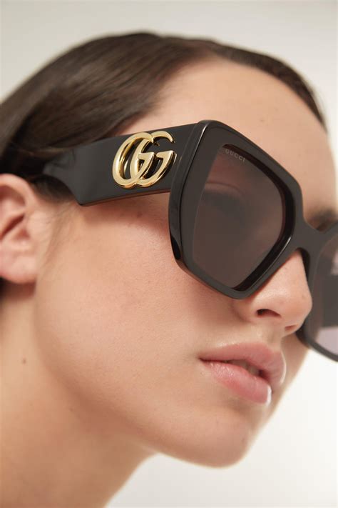 latest gucci sunglasses 2024|Gucci sunglasses oversized.